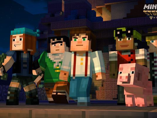 Minecraft y el grupo de Jesses