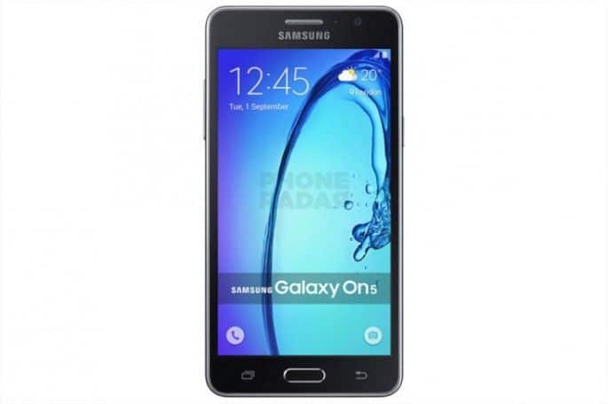 Samsung Galaxy On5, más detalles e imágenes filtradas