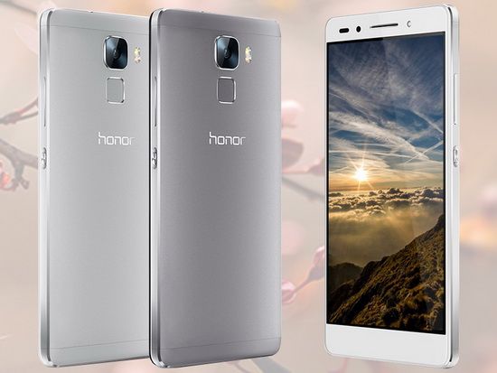 Huawei anuncia un Honor 7 con mayor almacenamiento.