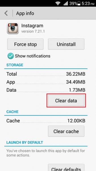 Limpiar datos aplicaciones Android