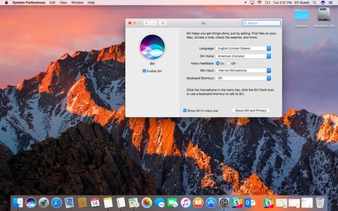 MacOS Sierra: La nueva versión de SO de Apple
