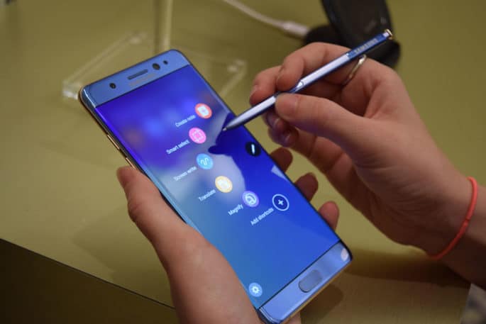 Samsung Galaxy Note 7 se retira del mercado por causar incidentes