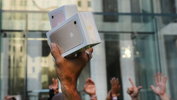 Las ventas del iPhone 7 son muy bajas