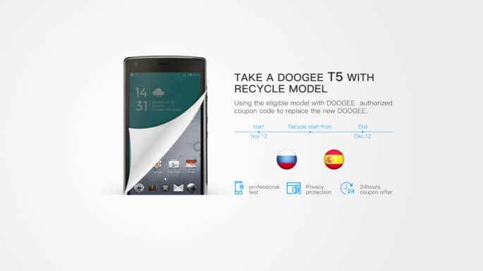 Recicla tu smartphone con DOOGEE