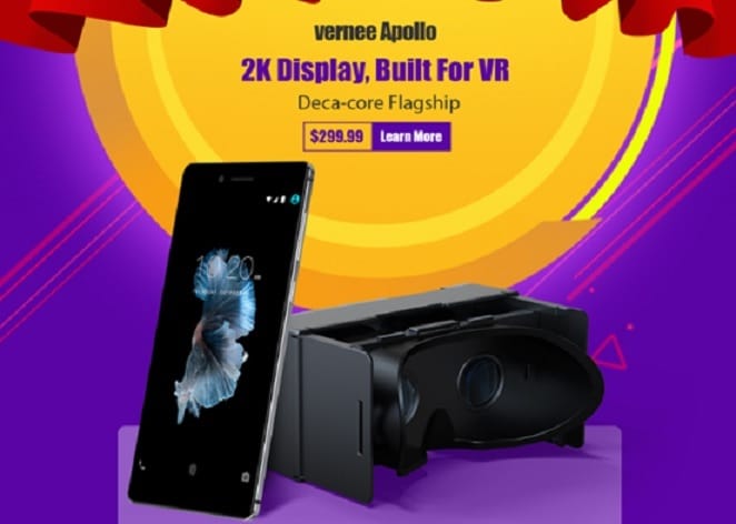 Vernee Apollo al mejor precio, 2K y toda la VR a tu disposición