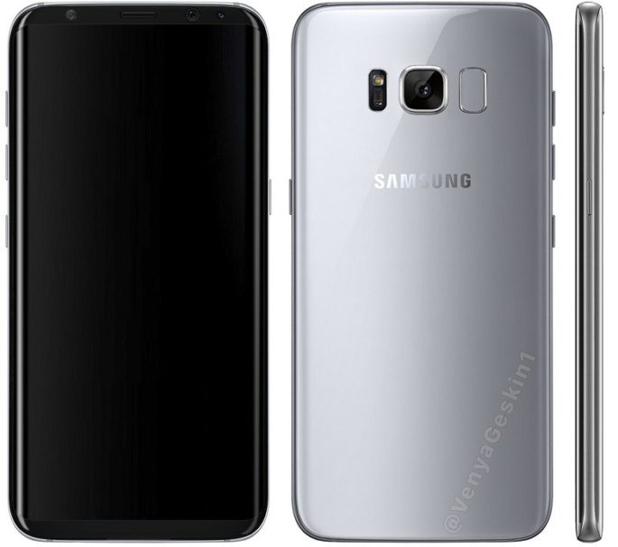 Este es el Samsung Galaxy S8...¿Bixby tendrá botón físico propio?