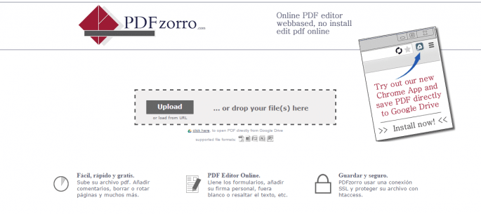 Editar PDF sin programas