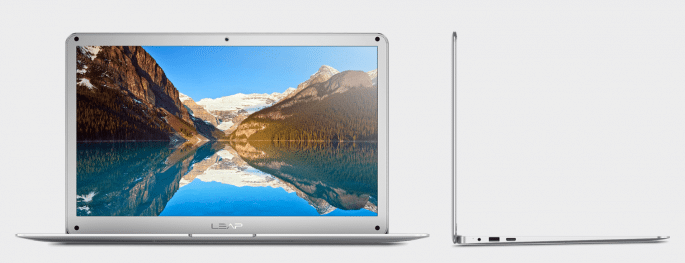 Innjoo LeapBook A100, frontal y lateral