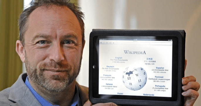 Jimmy Wales, uno de los cofundadores de Wikipedia
