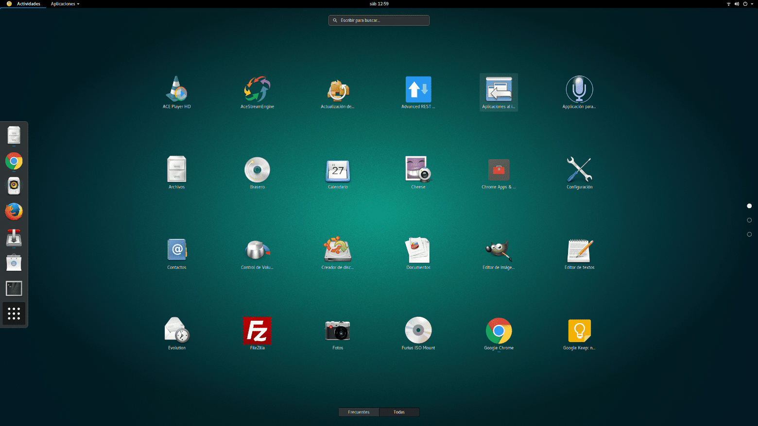 Aplicaciones de Ubuntu