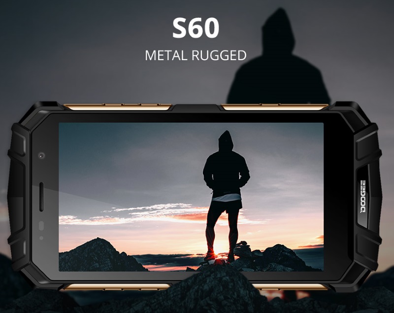 Doogee S60, dispositivo robusto con 6 GB de RAM y 5580mAh