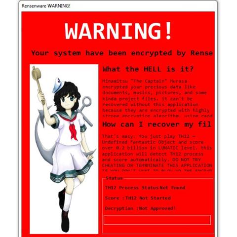 Ransomware Undefined Fantastic Object