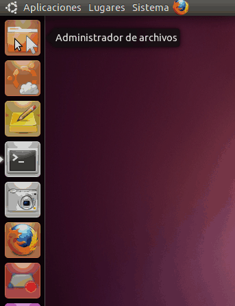 Mover iconos Ubuntu