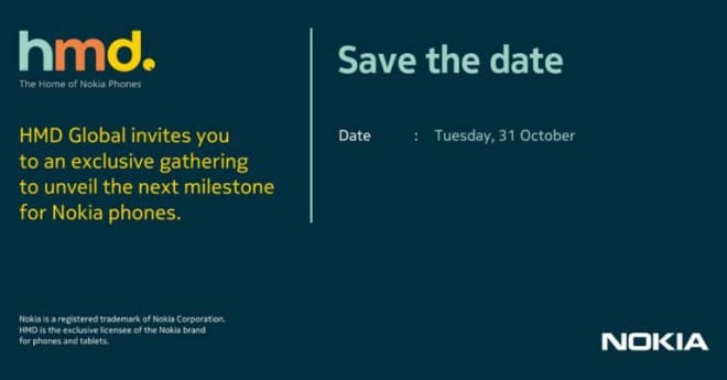 HMD fija evento para el 31 de octubre en la India. Otro 