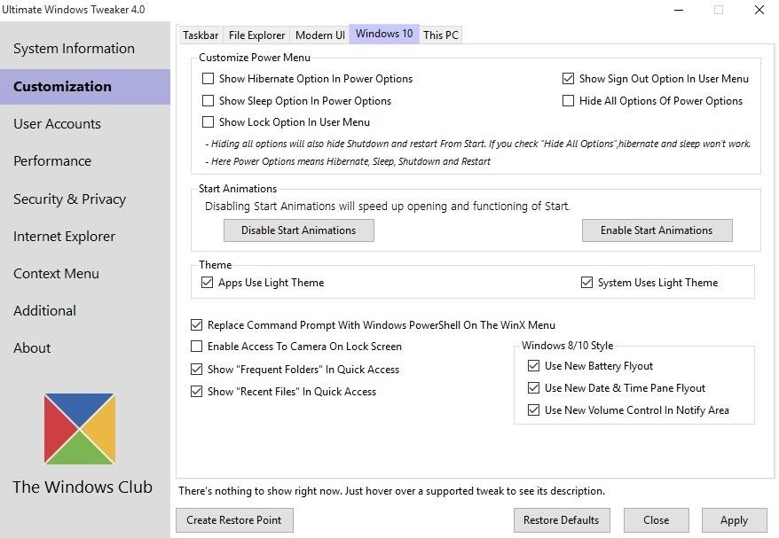 Pasos para ajustar, modificar y personalizar Windows 10 