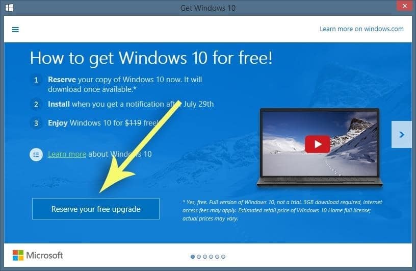 windows  gratuito