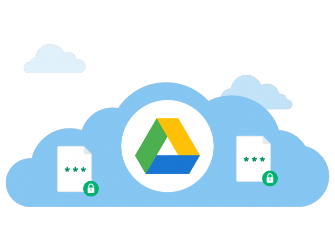 Ocultar archivos en google drive