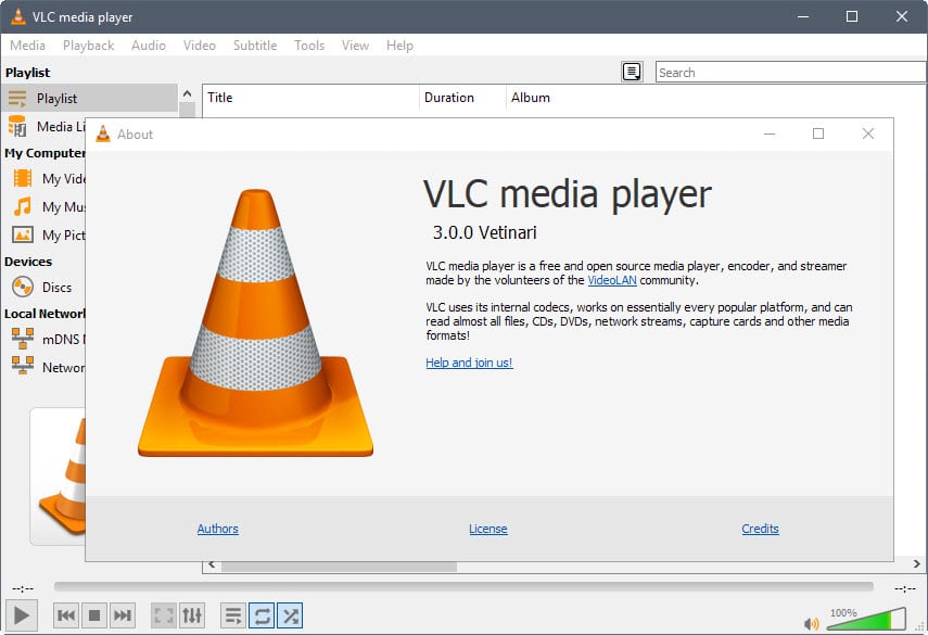 VLC 3.0