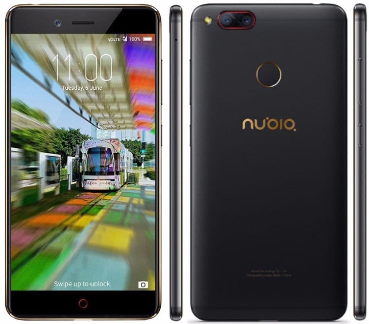 Cadorabo Custodia A Libro Portafoglio Per ZTE Nubia Z17 Mini - Pelle Sintetica Marrone, Slot Carte E Chiusura Magnetica
