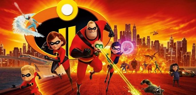 Incredibles 2 en el top del ranking de las películas más descargadas