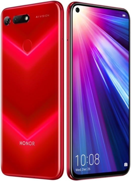 Honor V20 trae el poderoso procesador de alta gama Kirin 980