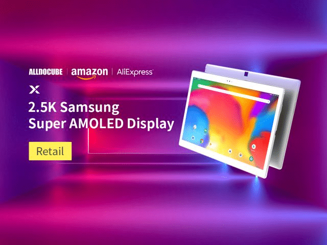 Alldocube X, la primera tableta china con pantalla Samsung Super AMOLED sale a la venta