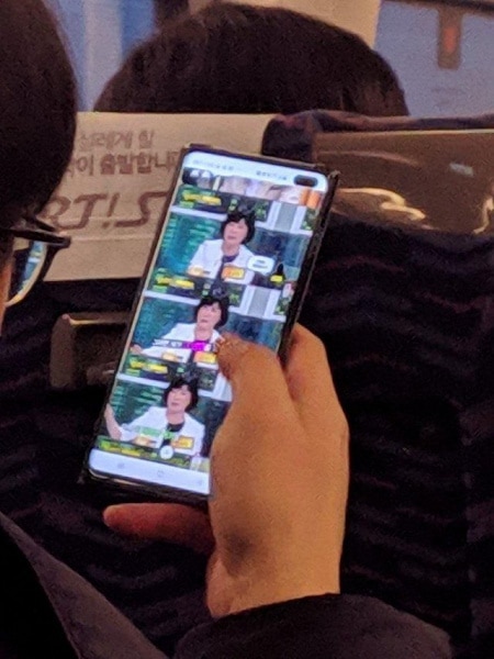 Samsung Galaxy S10+ foto real