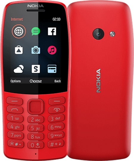 Nokia 210 2019 es el nuevo móvil clásico y viene también en rojo