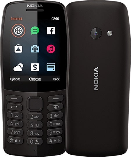 Nokia 210 2019 cuenta con conectividad 2G y ranura Dual SIM