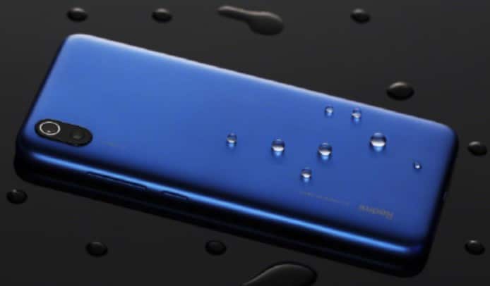 Xiaomi Redmi 7A tiene protección contra salpicaduras de agua
