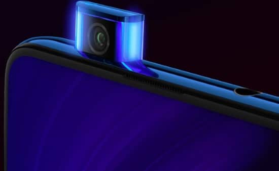 Xiaomi Redmi K20 Pro cuenta con una cámara para selfies retráctil de 20 MP con iluminación a los lados