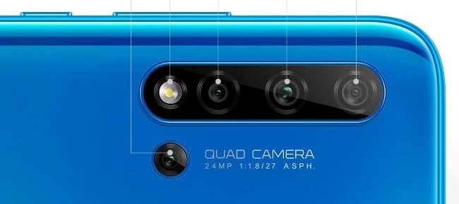 Huawei Nova 5i trae cámara cuádruple con ToF