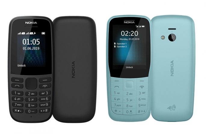Nokia 105 y Nokia 220 4G vienen a cubrir las necesidades más básicas al estilo retro