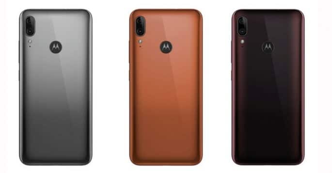 Motorola Moto E6 Plus viene en varios tonos metálicos