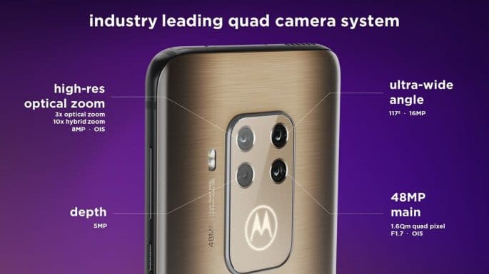 Motorola One Zoom y su cámara cuádruple