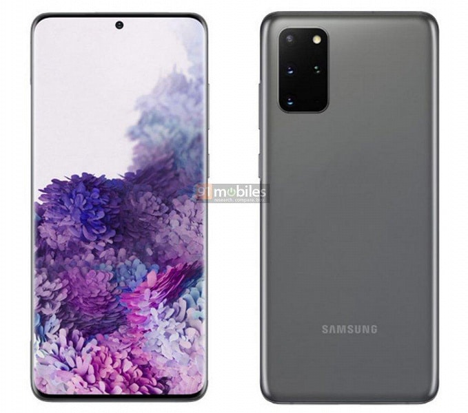 Exclusivo renders oficiales de los Samsung Galaxy S20, S20 + 5G y S20 Ultra 5G tres semanas antes del anuncio