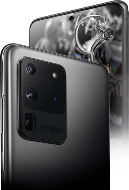 Samsung Galaxy S20 Ultra trae cámara cuádruple con sensor de 108 MP y capacidad de vídeos en 8K