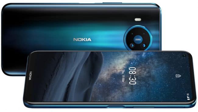 Nokia 8.3 trae pantalla perforada de 6,81 pulgadas y refresco de 120 Hz