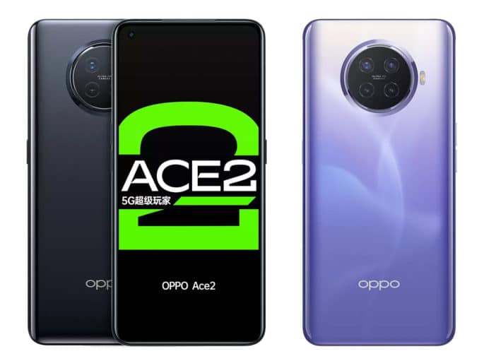 OPPO Ace 2 viene con pantalla OLED FHD+ de 6,5 pulgadas