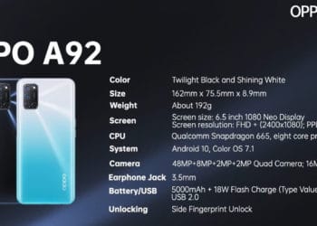 OPPO A92