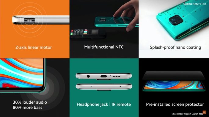Redmi Note 9 Pro cuenta con funciones de avanzada tecnología