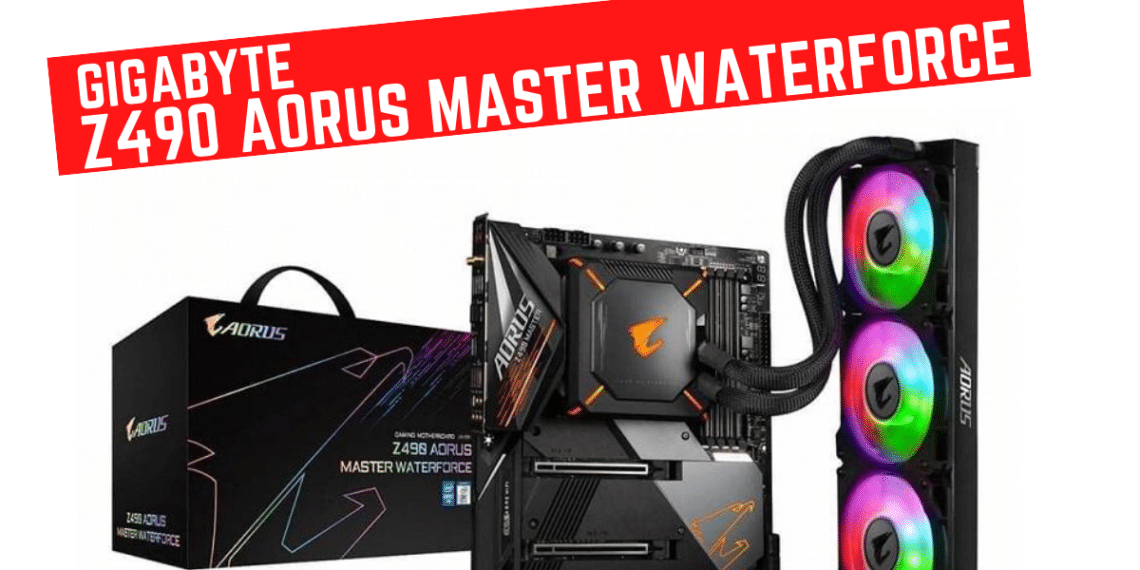 GIGABYTE Unveils Z490 AORUS Master WaterForce