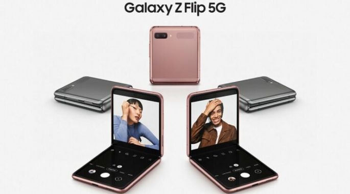 Galaxy Z Flip 5G presentado: el primer teléfono inteligente Snapdragon 865+ de Samsung