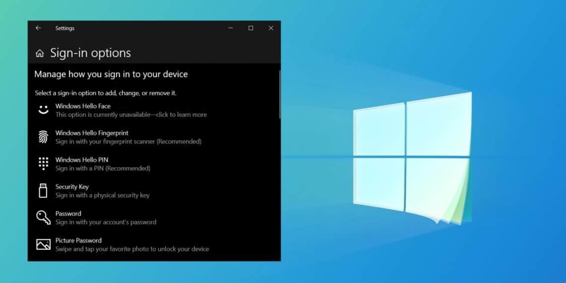 Windows 10 Credentials