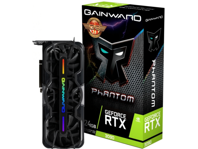 Gainward GeForce RTX 30 Phantom Series presenta cuatro modelos