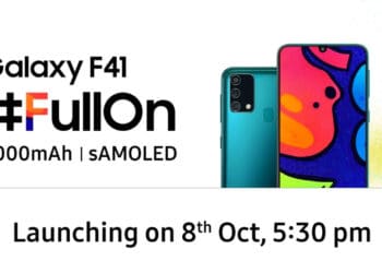 Los datos del Samsung Galaxy F