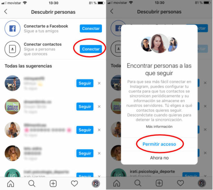 método que te enseñará cómo encontrar gente en Instagram usando un número de teléfono