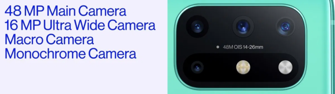 La cámara del OnePlus 8T