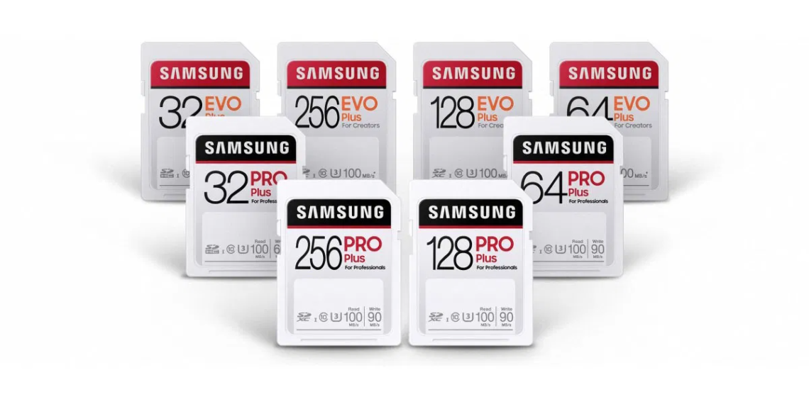 Tarjetas SD Samsung PRO Plus y EVO Plus