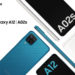 Samsung Galaxy A12 y Galaxy A02s  estarán disponible para 2021